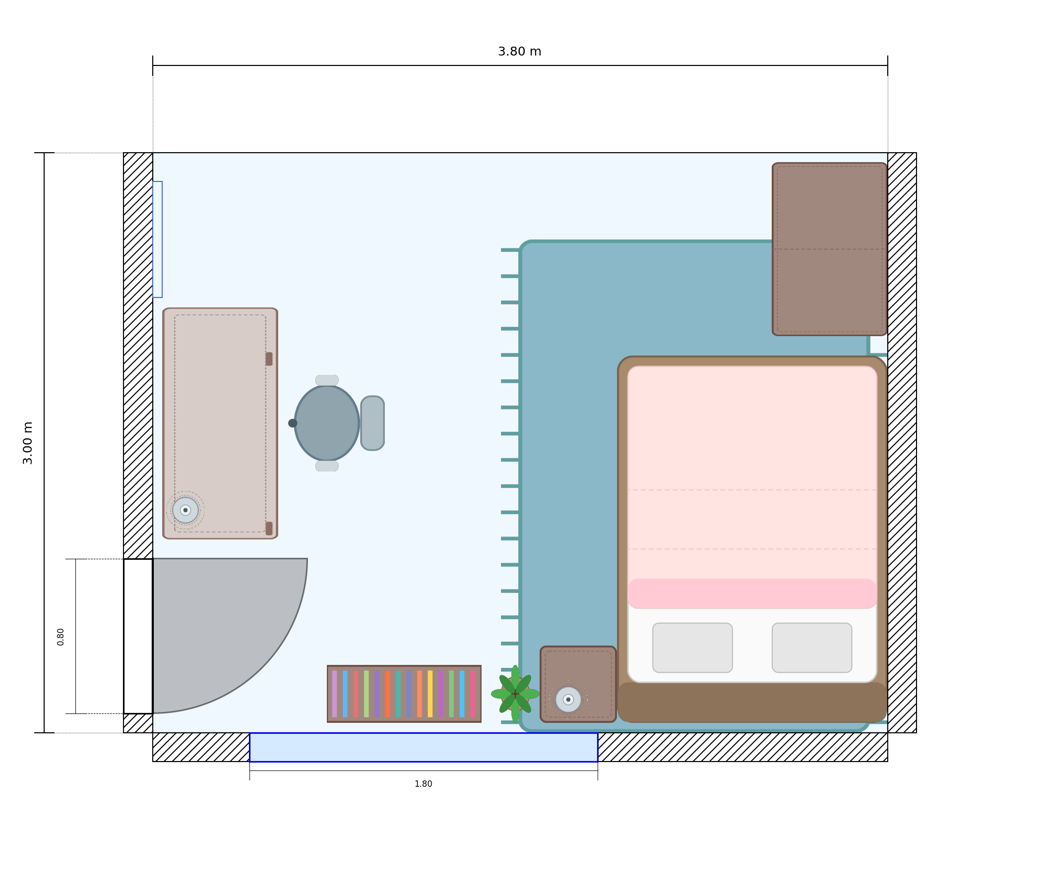 Bedroom Example 2
